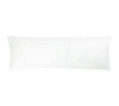 POVLAK na relaxační polštář - 55x180 cm (povlak na zip) - bílá