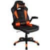 VIGIL herní židle černo-oranžová