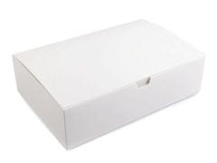Papírová krabička - (12 x 18 cm) bílá