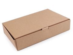 Papírová krabička - (16 x 23,5 cm) hnědá přírodní