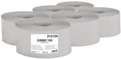 Primasoft Toaletní papír Jumbo, jednovrstvý, 19 cm, 6 rolí