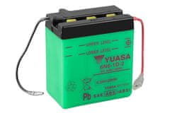 Yuasa Konvenční baterie YUASA bez kyselinové sady - 6N6-1D-2 6N6-1D-2
