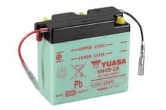 Yuasa Konvenční baterie YUASA bez kyselinové sady - 6N4B-2A 6N4B-2A