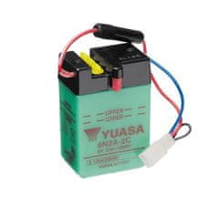 Yuasa Konvenční baterie YUASA bez kyselinové sady - 6N2A-2C 6N2A-2C