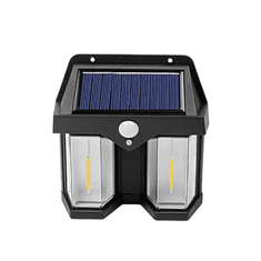 Netscroll Solární svítidlo s detektorem pohybu, s solárními světly ušetříte na nákladech za elektřinu, estetický a moderní design, osvětlení dvora, zahrady, vstupu nebo garáže, voděodolné, VillaLamp