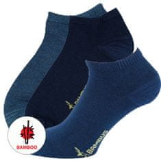 RS unisex letní sneaker bambusové melírované ponožky 43023 3pack, 35-38