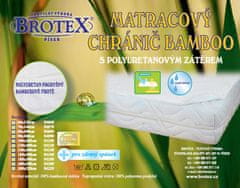 Brotex Bamboo matracový chránič nepropustný, 90x200 cm jednolůžko