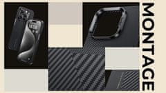 MobilPouzdra.cz Odolný kryt Benks Montage Kevlar 600D+1500D pro Apple iPhone 15 Pro Max , barva černá
