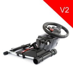 Wheel Stand Pro Wheel Stand Pro Deluxe V2, stojan na volant a pedály Log. GT a Thrustmaster F430/T150/TMX
