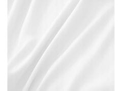 sarcia.eu Sada bílého povlečení s volánky, povlečení z bavlněného saténu 160x200cm