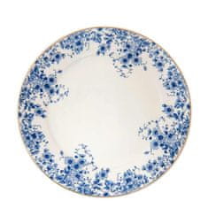 Clayre & Eef porcelánový dezertní talíř BLUE FLOWERS BFLDP
