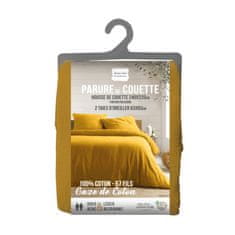 Douceur D'Interieur Mušelínová sada povlečení ANGELIA, 240 x 220 cm barva žlutá