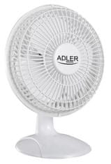 Adler AD 7317 Stolní ventilátor s klipem bílá