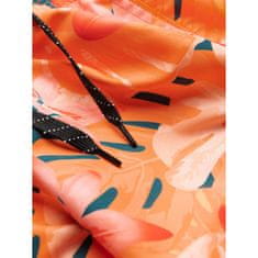 OMBRE Pánské plavecké šortkyV1 OM-SRBS-0140 oranžové MDN124996 XL