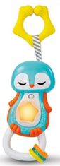 Clementoni Interaktivní hračka se zvukem Baby, Tučňák, tyrkys