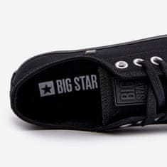 Big Star Pánské tenisky nízké černé velikost 45