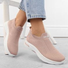 Vinceza Růžová sportovní obuv slip-on velikost 40