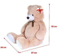 Rappa Velký plyšový medvěd Felix s visačkou 150 cm