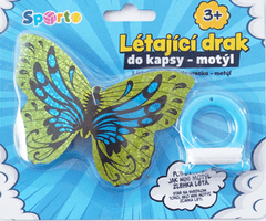 Mac Toys SPORTO Létající drak do kapsy - motýl