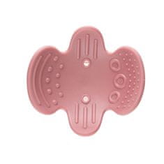 Canpol babies Chrastítko senzorické s kousátkem růžové