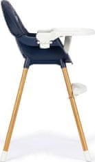 EcoToys Jídelní židlička 2v1 Tmavě modrá