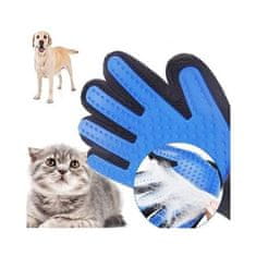 Pet Glove vyčesávací rukavice modrá varianta 40167
