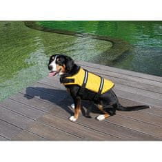 Dog Swimmer plovací vesta pro psa žlutá velikost oblečení L