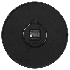 Hama Black Digits, nástěnné hodiny, 3D číslice, průměr 35 cm, tichý chod