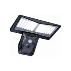 Immax WING venkovní solární nástěnné LED osvětlení s PIR čidlem, černé, 2,6W