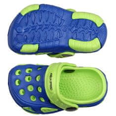Aqua Speed Lido dětské pantofle modrá-zelená velikost (obuv) 18