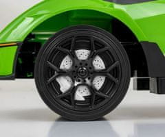 LEBULA Lamborghini essenza v12 pusher ride zelená