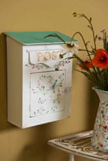 Clayre & Eef dekorativní poštovní schránka BIRD 6Y4237