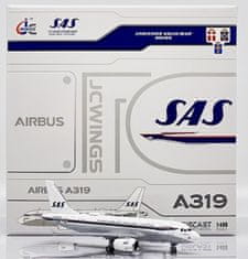 JC Wings Airbus A319-132, SAS Scandinavian Airlines "SAS Retro, Christian Valdemar Viking", Švédsko, 1/400