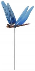 Koopman Dekorativní zahradní kšiltová vážka na tyči 80 cm