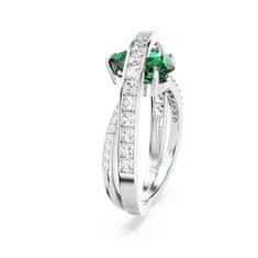 Swarovski Elegantní třpytivý prsten pro ženy Hyperbola 5665362 (Obvod 55 mm)