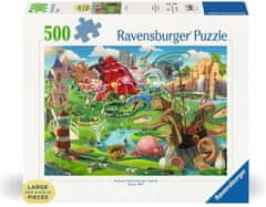 Ravensburger Puzzle Minigolfový ráj XXL 500 dílků