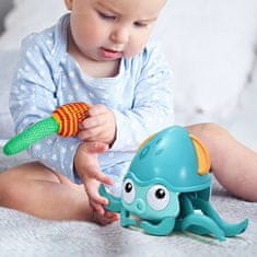 JOJOY® Lezoucí Chobotnice, Interaktivní hračky, Interaktivní Chobotnice se zvukem | CRAWLTOPUS