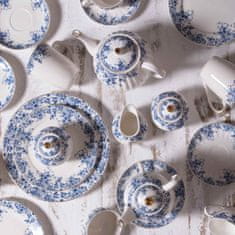 Clayre & Eef porcelánový jídelní talíř BLUE FLOWERS BFLFP