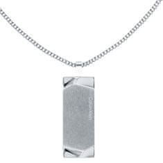 Calvin Klein Elegantní pánský náhrdelník z oceli Magnify 35100011