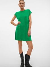 Vero Moda Dámské šaty VMAVA Loose Fit 10304703 Bright Green (Velikost M)