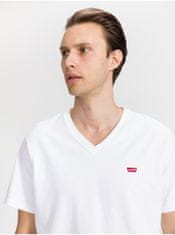 Levis Bílé pánské tričko Levi's Original Housemark L