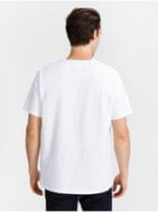 Levis Bílé pánské tričko Levi's Original Housemark XL