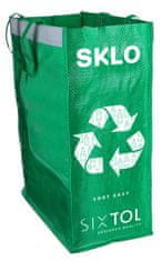 SIXTOL Tašky na tříděný odpad SORT EASY 3 SLIM, 18x30x40 cm, 3 x 22 l, 3 ks