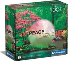 Clementoni Peace puzzle: Konejšivé kapky deště 500 dílků