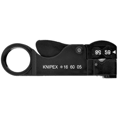 Knipex Nástroj na odizolování koaxiálních kabelů (RG 58, RG 59, RG 62) - KNIPEX 16 60 05 SB