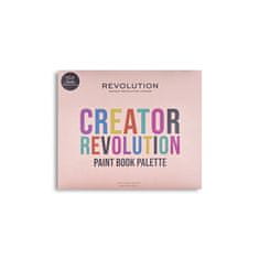 Makeup Revolution Paletka očních stínů Creator Paint Book (Eyeshadow Palette) 30 g