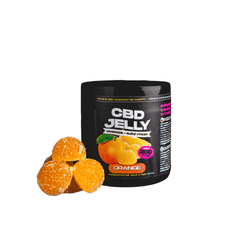 Kratom World CBD Jelly 250mg Pomeranč