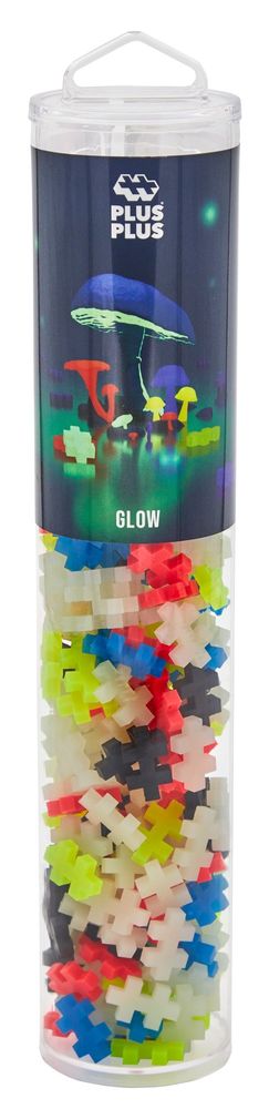 Levně Plus-Plus Glow Mix 240 ks Tuba