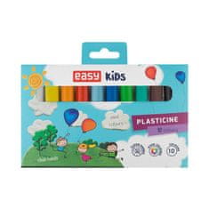 Easy Kids COLOUR Školní plastelína, 10 barev