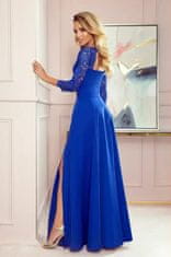 Numoco Dámské šaty 309-2 Amber modrá M